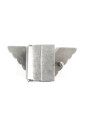ceinture-en-cuir-pre-owned-argent-noir