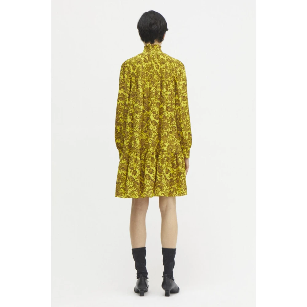 Rodebjer Bloemenjurk Distel Patroon Multicolor Dames