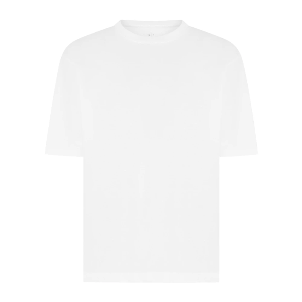 Armani Exchange T-Shirts, Male, Xl, T-Shirt White