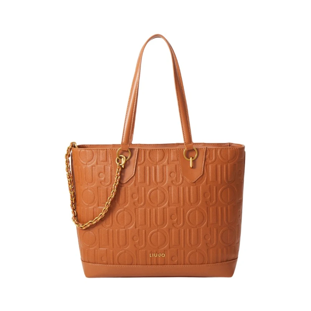 Liu Jo Ecs M Tote Tas Brown Dames