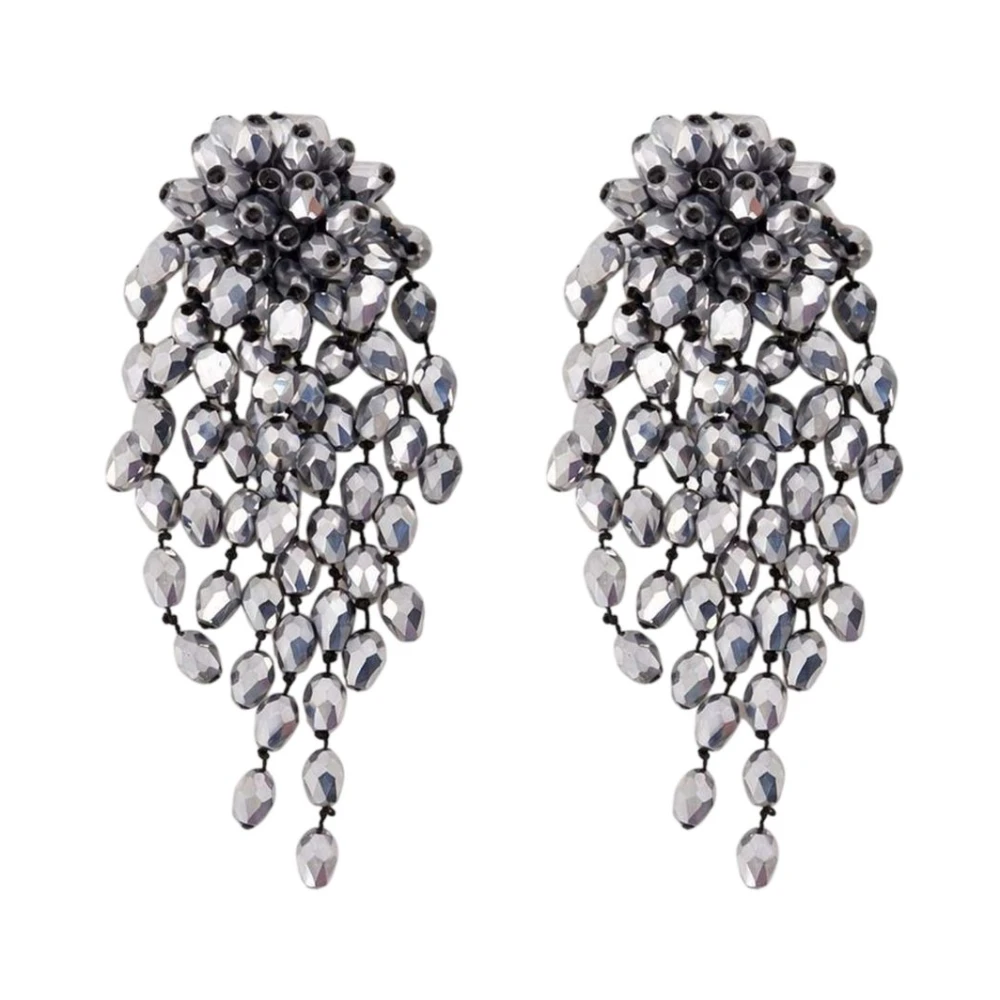 Isabel Marant Gray Earrings, Female, One Size, Hanabi Earrings