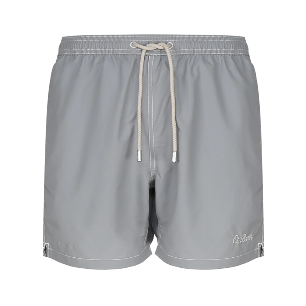 MC2 Saint Barth Grått Havskläder Nylon Kostym Gray, Herr