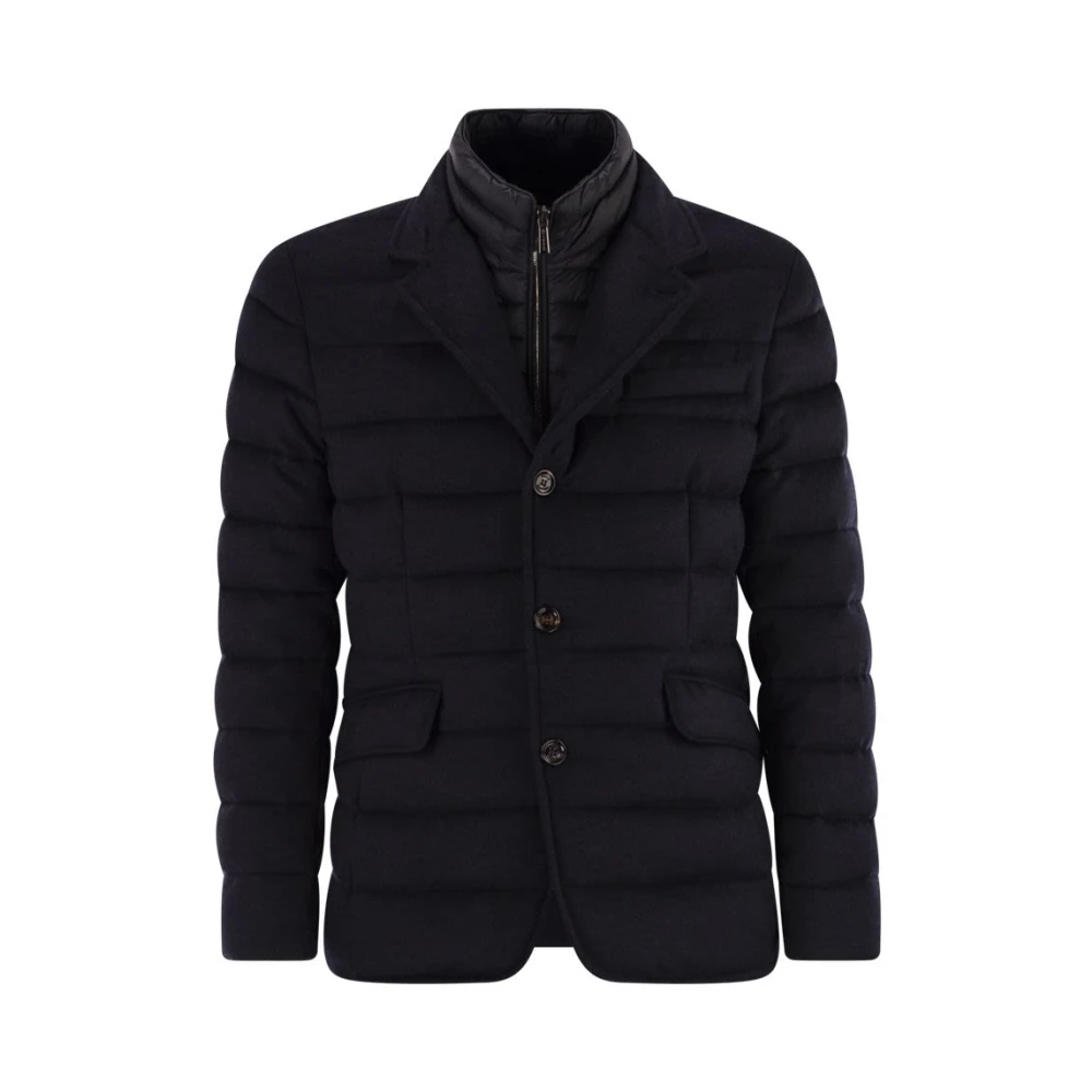 Moorer Hombre Azul Chaquetas, Talla: L