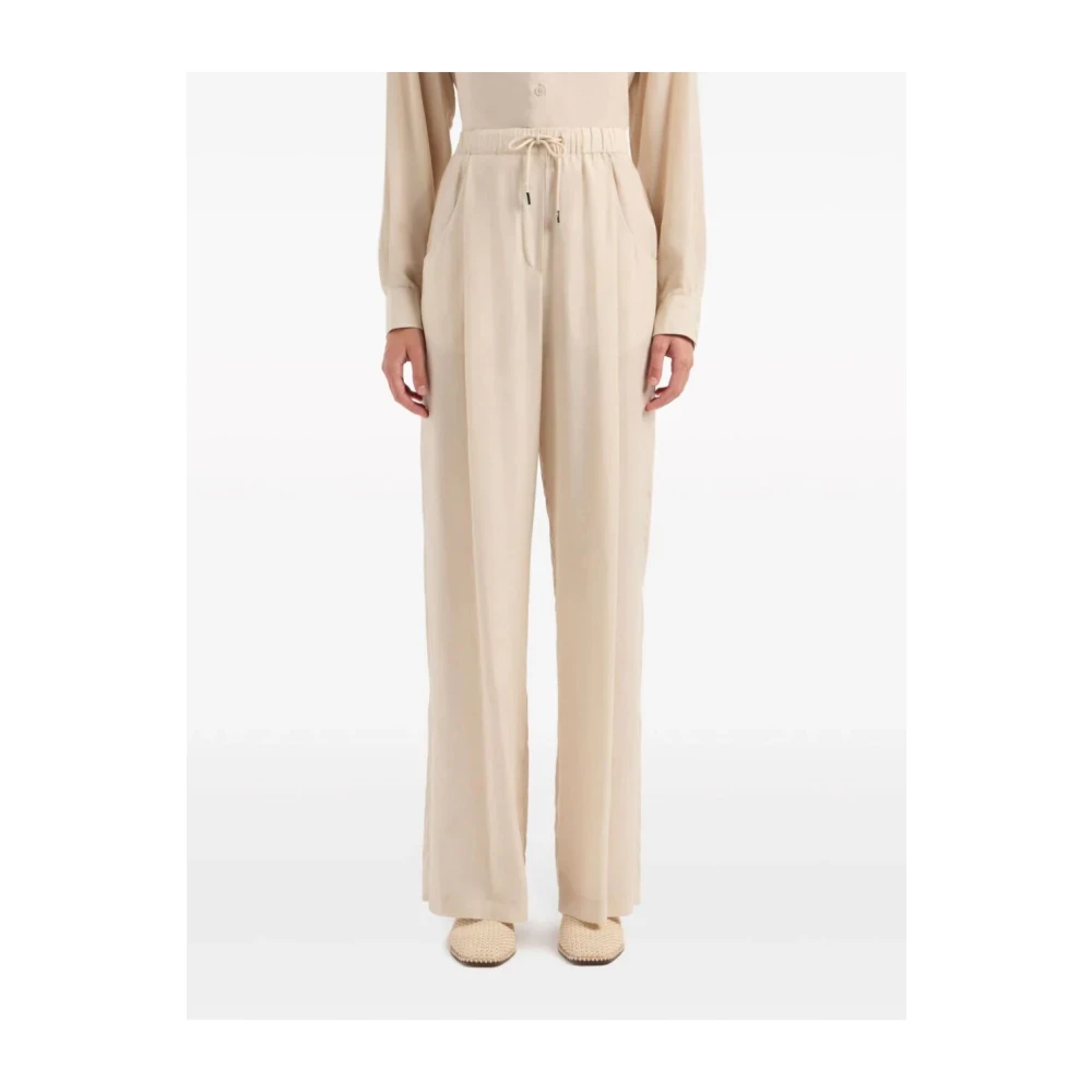 Emporio Armani Neutrale Naakt Broeken Brown Dames