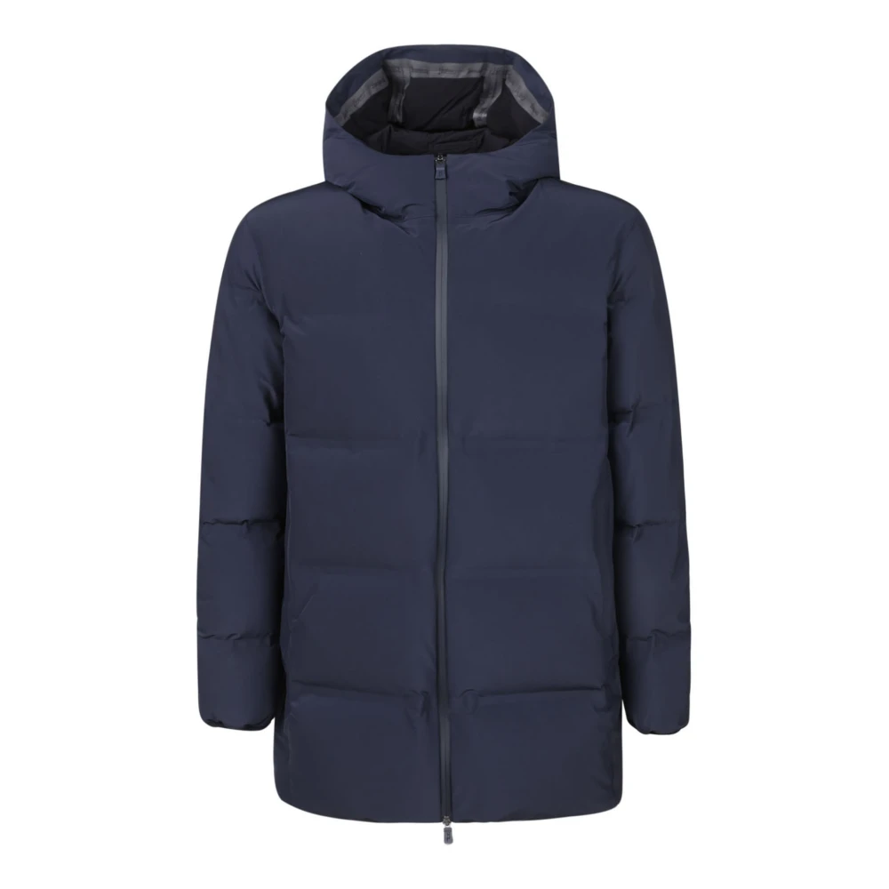Herno Gewatteerde Impact Parka Blue Heren