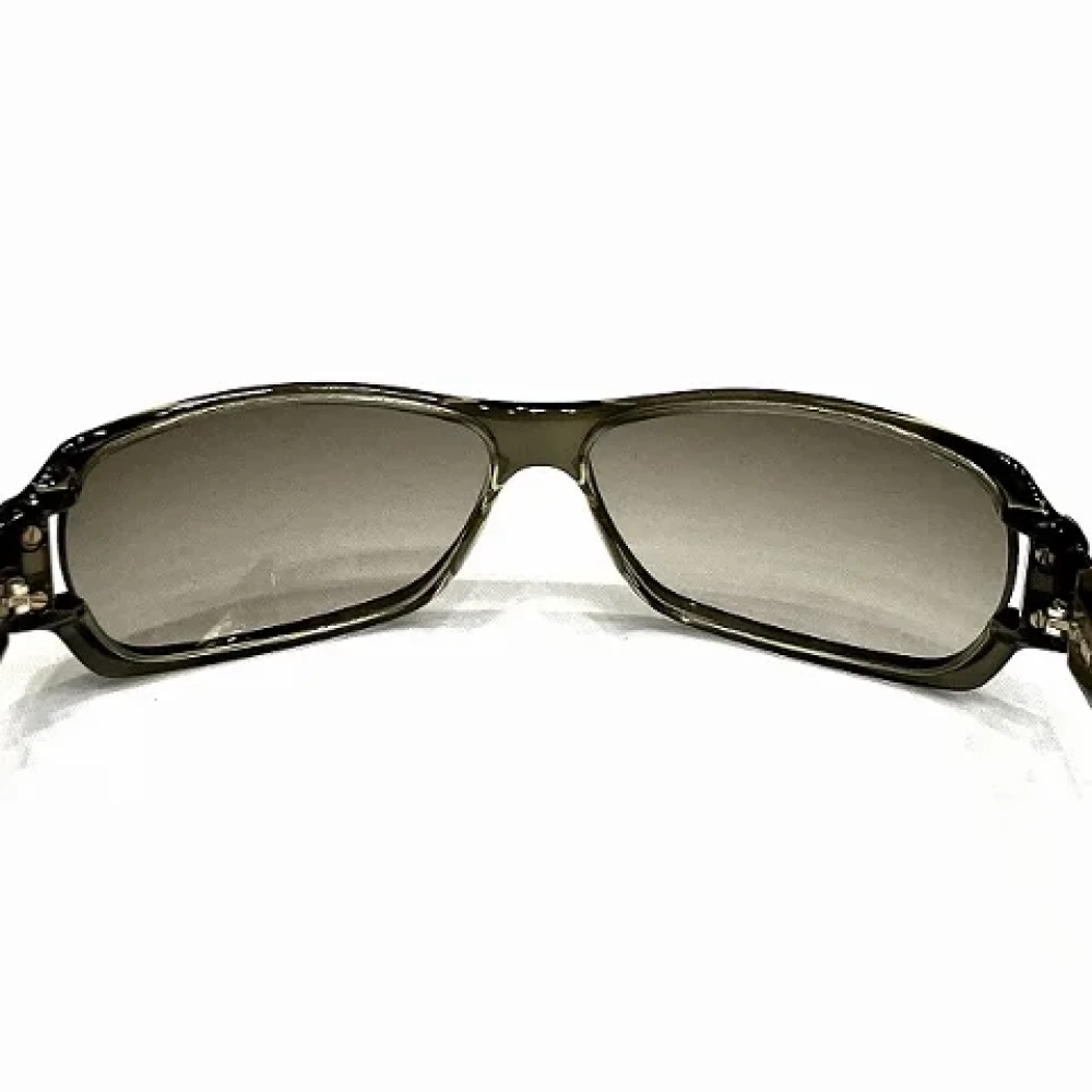Gucci Vintage Pre-owned Fabric sunglasses Brown Dames