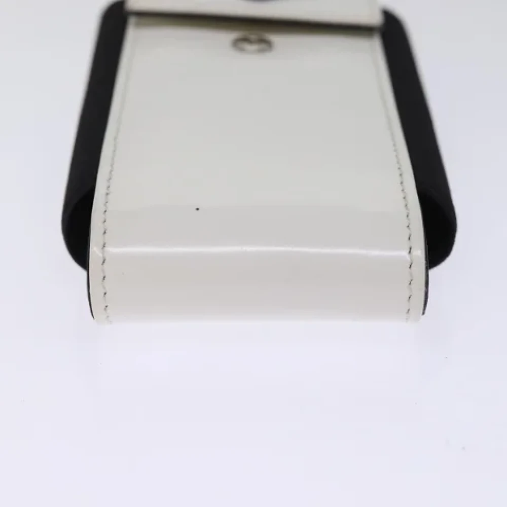 Prada Vintage Pre-owned Leather home-office White Dames