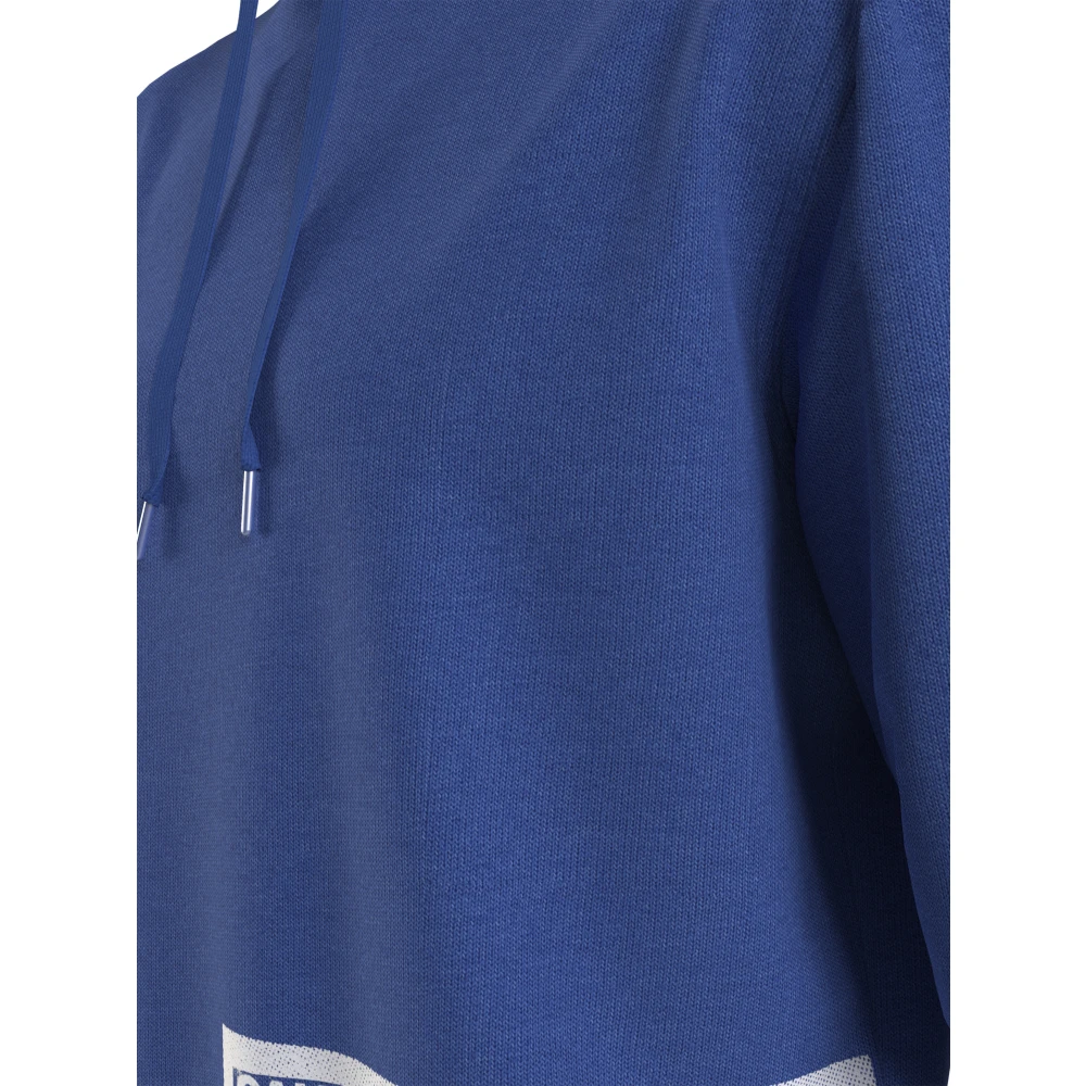 Calvin Klein Zwarte Trui Herfst Winter 2023 Regular Fit Blue Heren