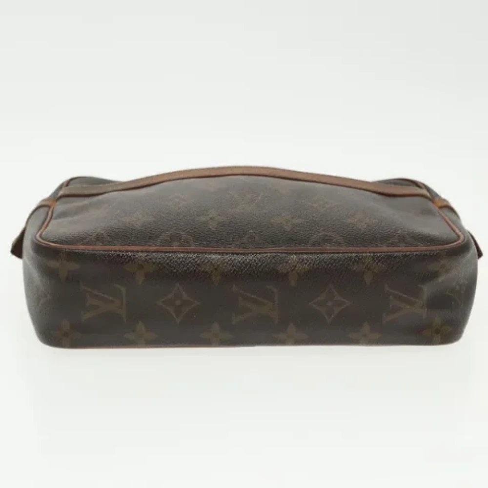Louis Vuitton Vintage Pre-owned Canvas clutches Brown Dames