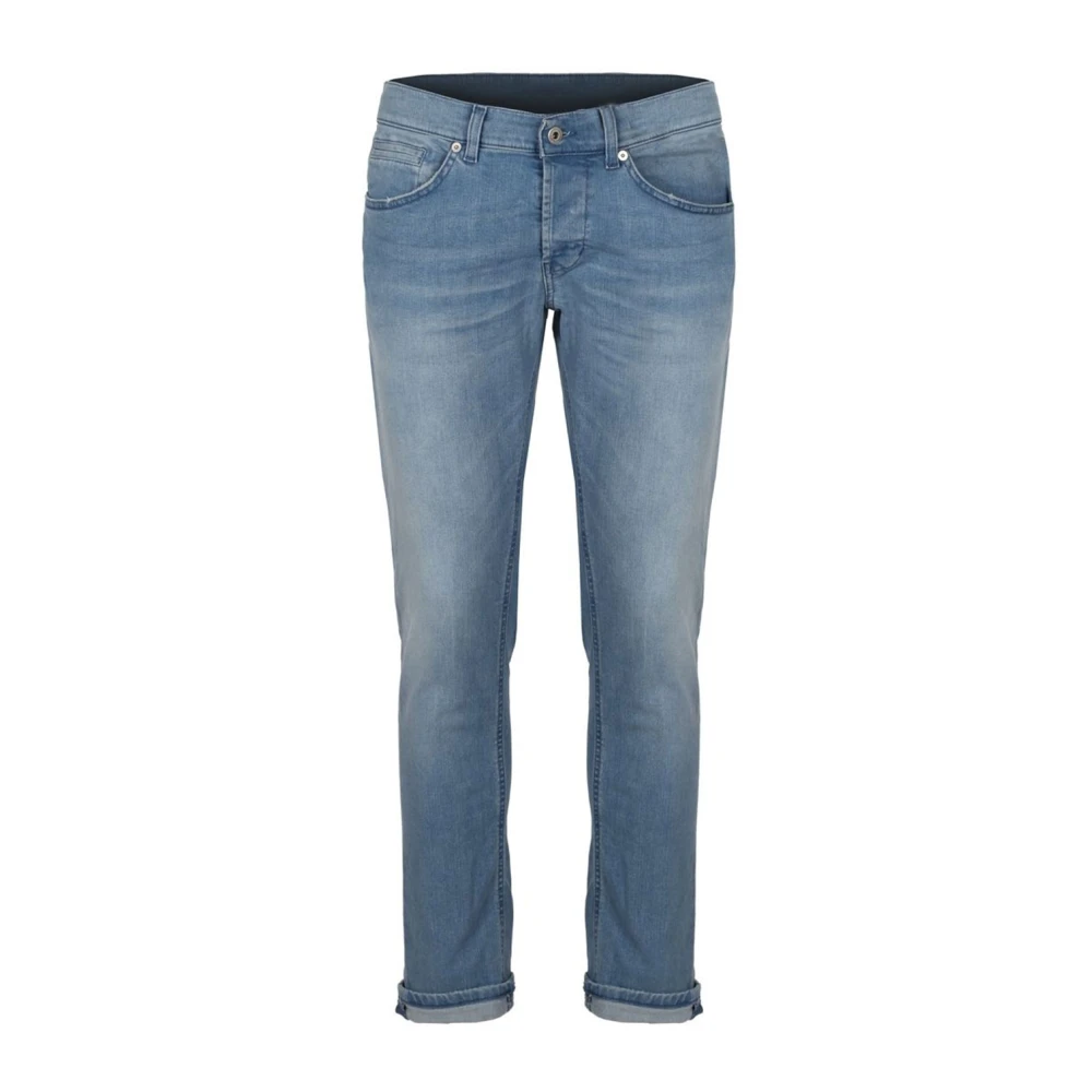 Dondup 800 George Slim-Fit Jeans: Strak en stijlvol Blue Heren