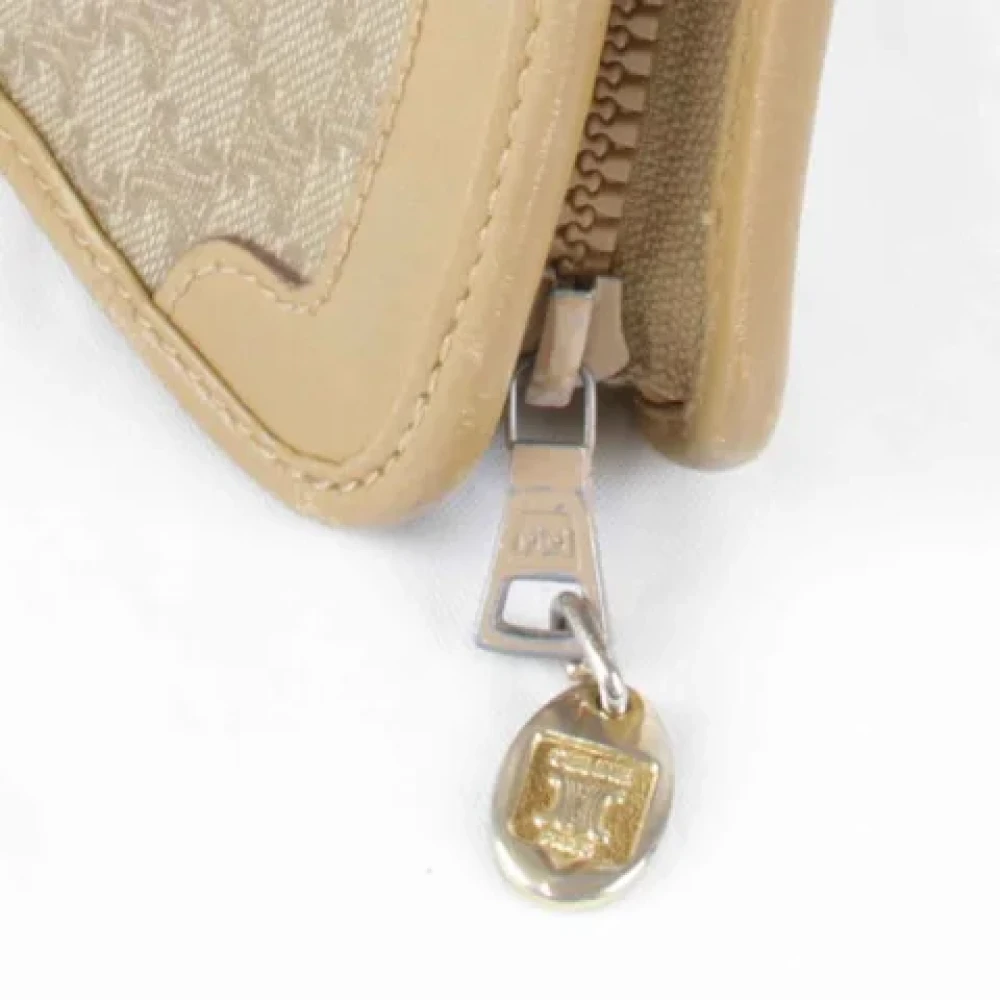 Celine Vintage Pre-owned Plastic celine-bags Beige Dames