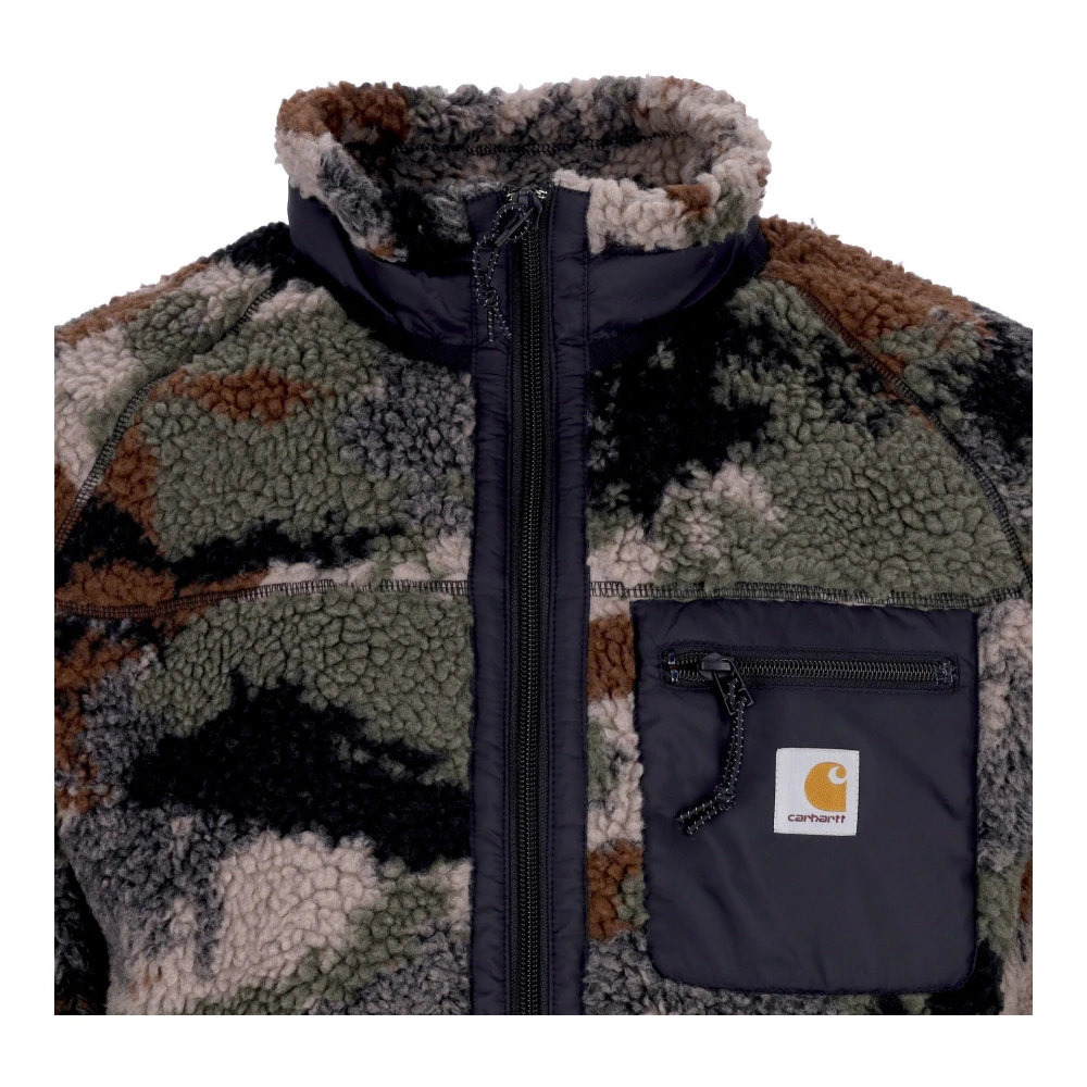 Carhartt WIP Sherpa Teddy Bear Jas Zwart Multicolor Heren
