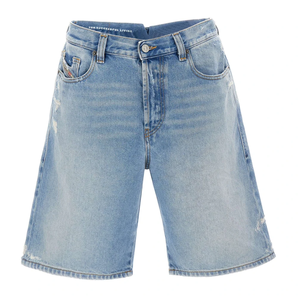 Diesel Uomo Blu Pantaloncini, W29, New,