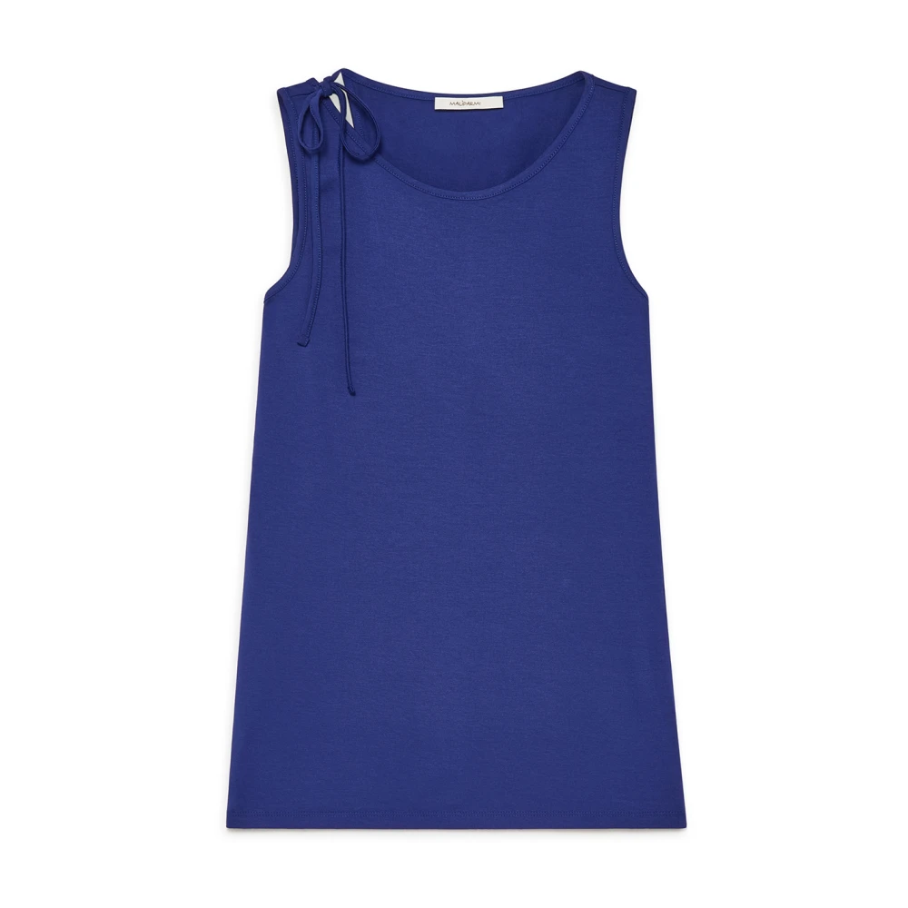 Maliparmi Zachte Jersey TOP Blue Dames