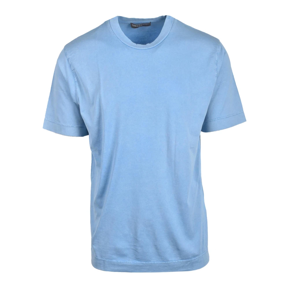 Daniele Fiesoli Katoenen T-shirt Blue Heren