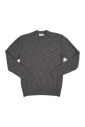 flame-print-crew-neck-sweatshirt