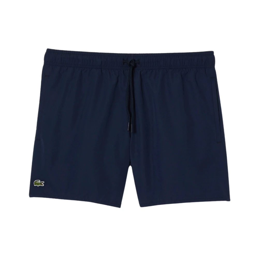 Lacoste Men's Blue Swim Shorts - Beachwear - M - Swimwear