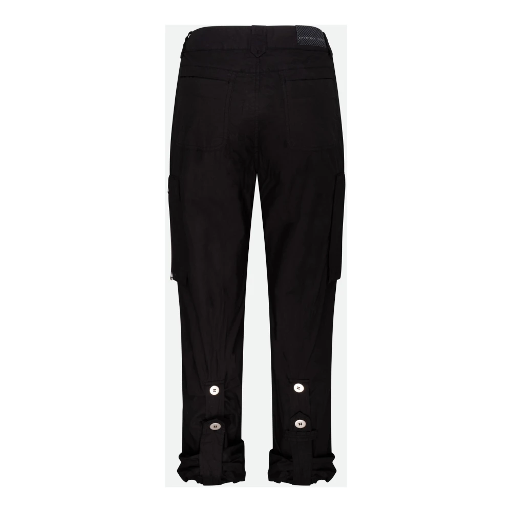 SPORTMAX Cargo Broek Zwart met Zakken Black Dames