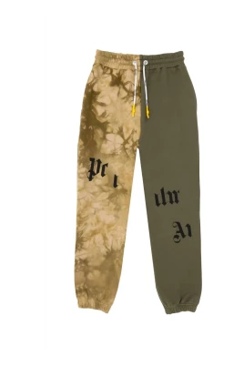 Two-Tone Bomullsjoggingbyxor