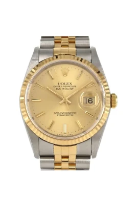 Pre-owned Datejust Rostfritt Stål Gult Guld Automatisk
