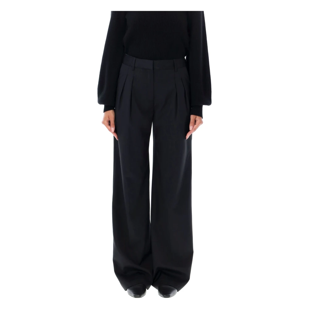 Trousers > Wide Trousers - - Loulou Studio - Modalova