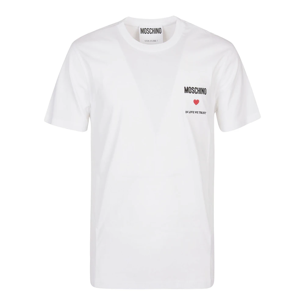 Moschino Fantasie T-Shirt White Heren