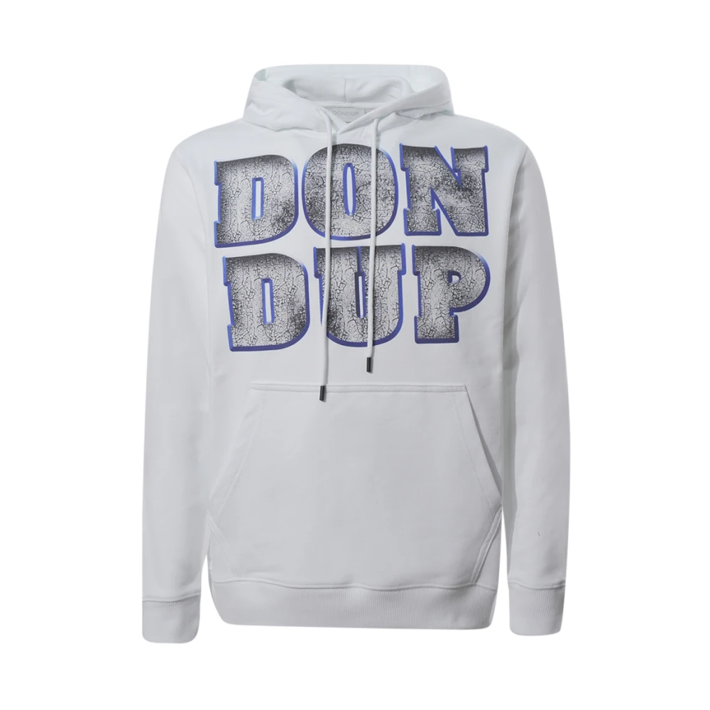 Dondup Uomo Bianco Felpe, M, New,