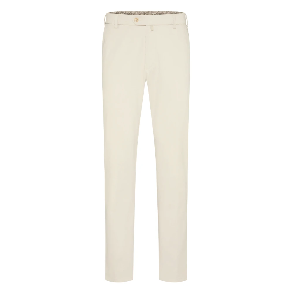 Meyer Men's Beige Ecru Bonn Trousers - Chinos - Xl - Trousers