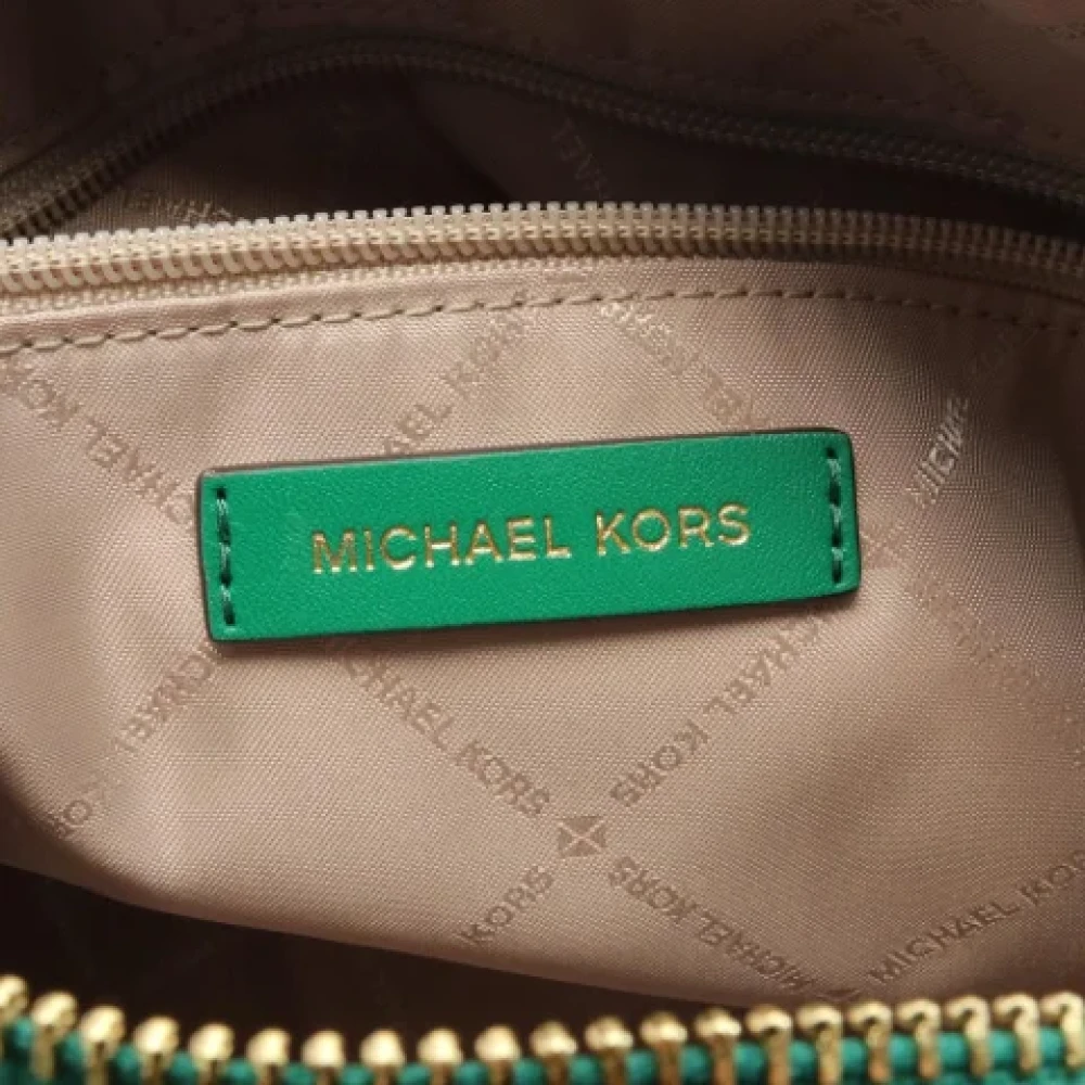 Michael Kors Pre-owned Canvas handbags Beige Dames