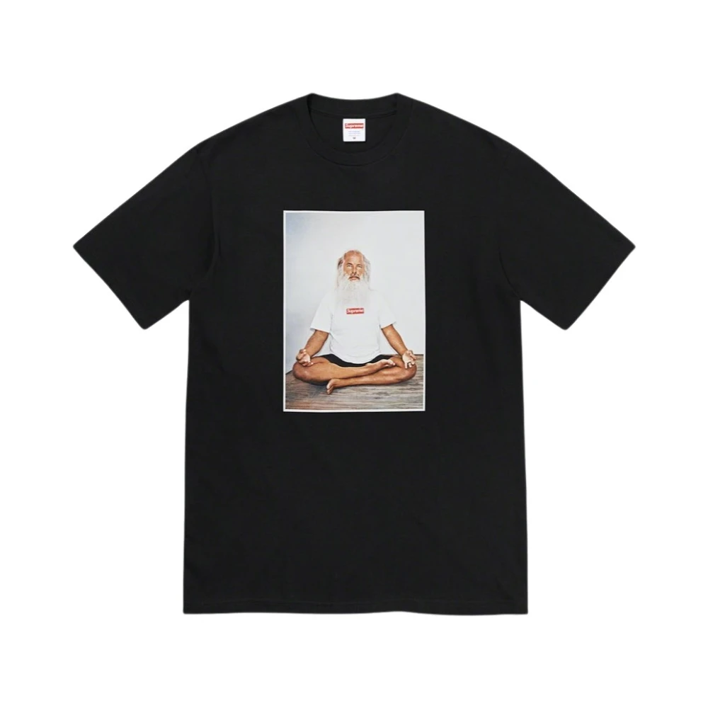 Supreme Beperkte oplage Rick Rubin Tee Zwart Black Heren