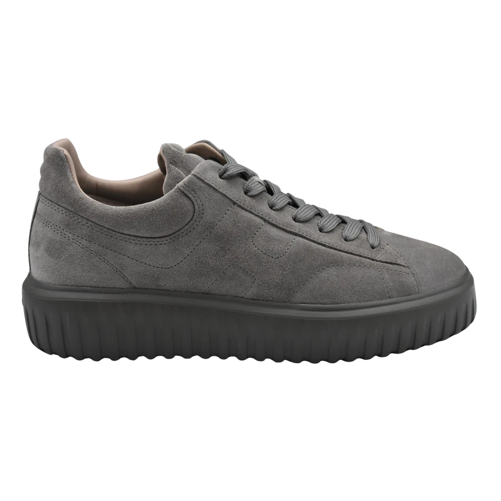 Hogan H-Stripes Sneakers Heren Schoenen Grijs