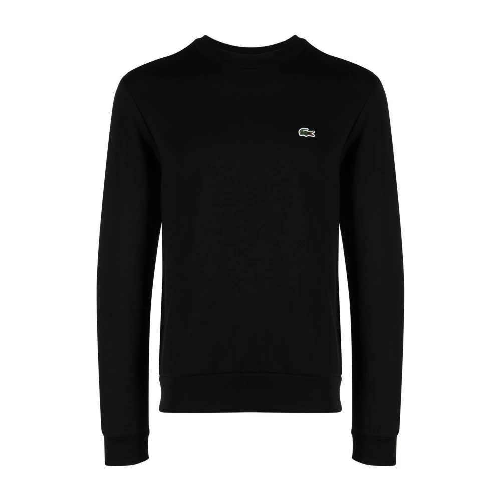 Lacoste Logo-Appliqué Sweatshirt Black, Herr
