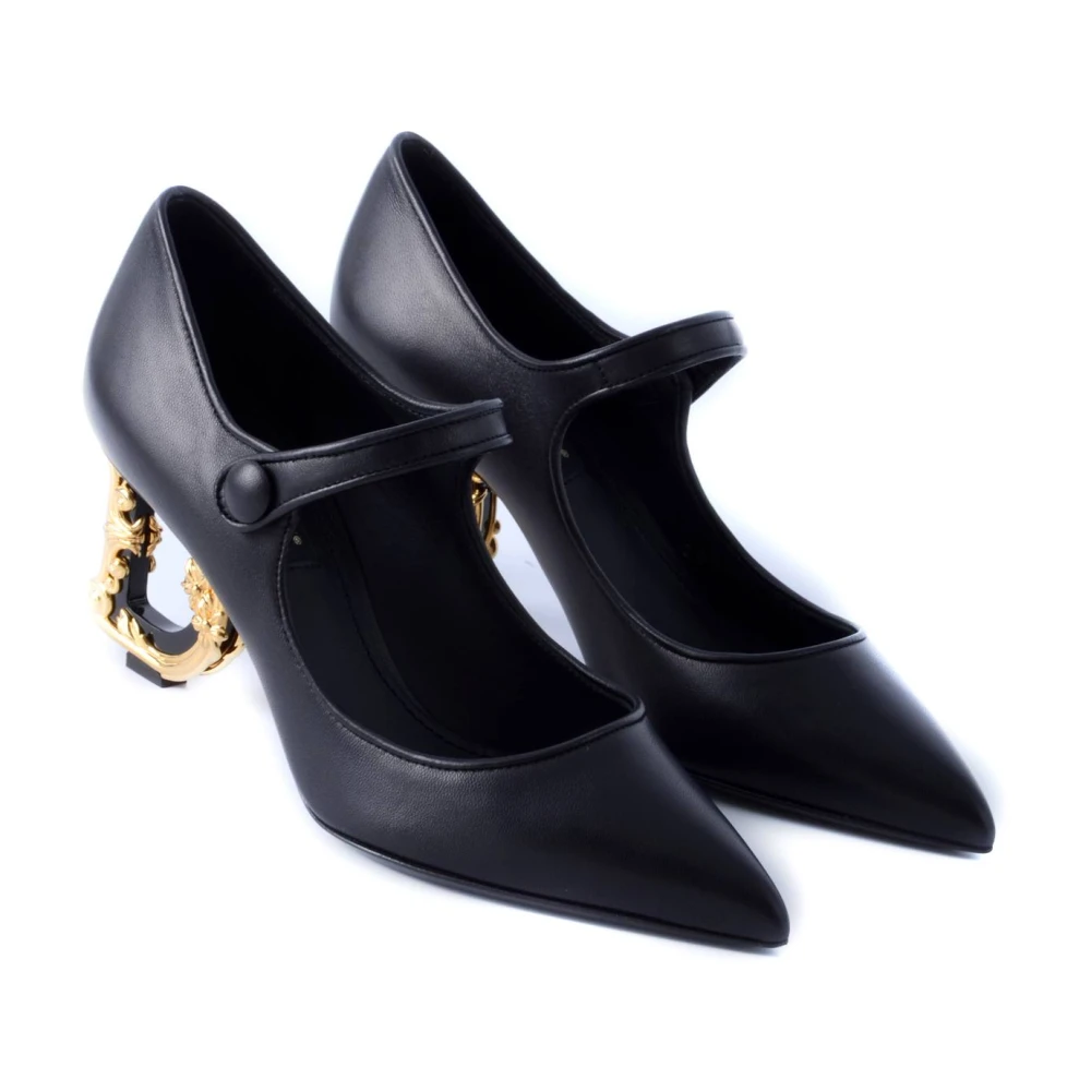 Dolce & Gabbana Dames Devotion DG Hakken Schoenen Black Dames