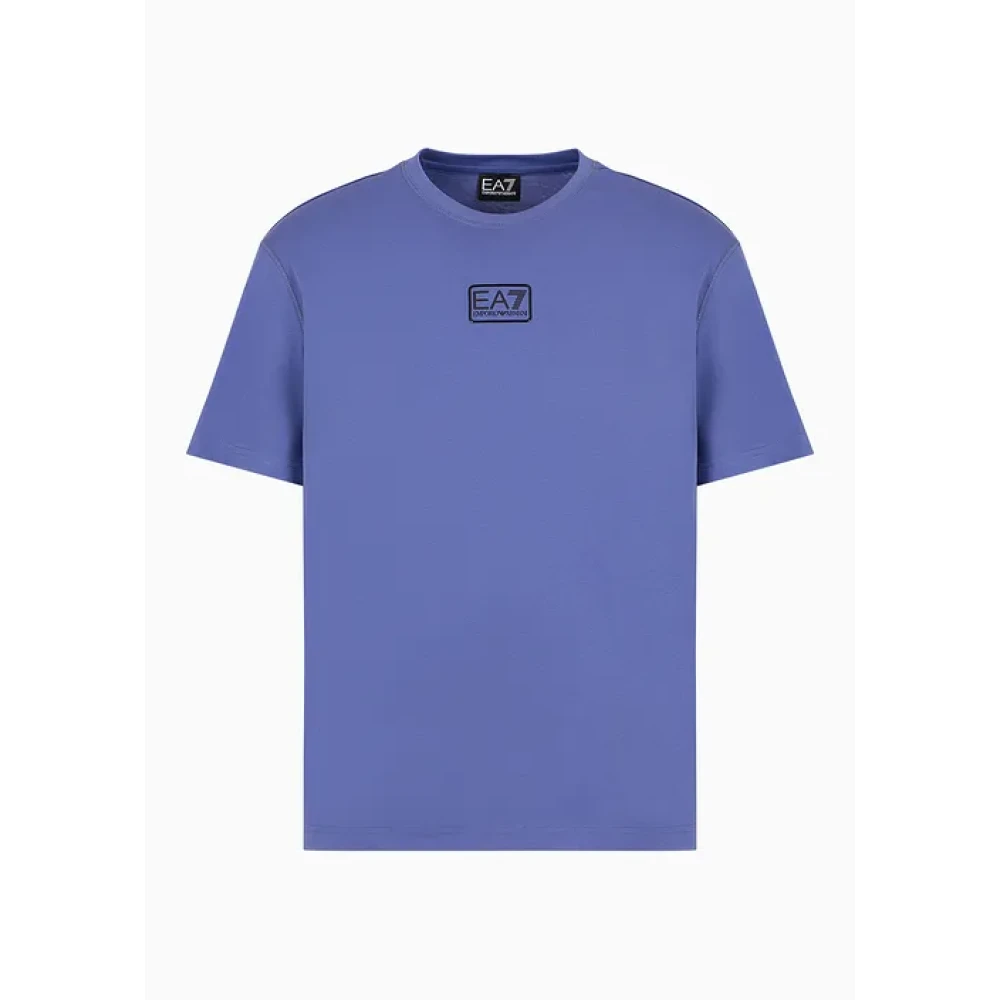 Emporio Armani Blauw Core Identity T-Shirt Heren Blue Heren