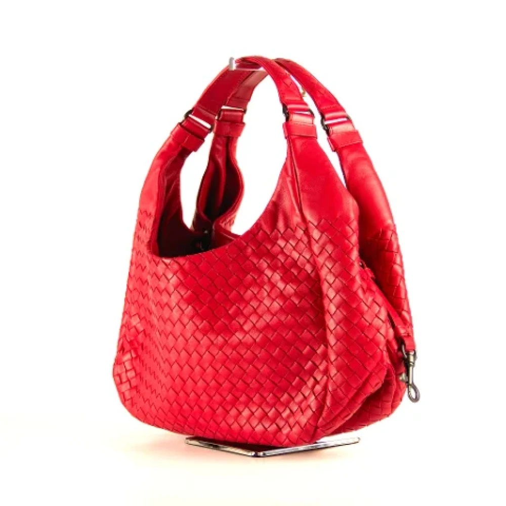 Bottega Veneta Vintage Pre-owned Fabric shoulder-bags Pink Dames