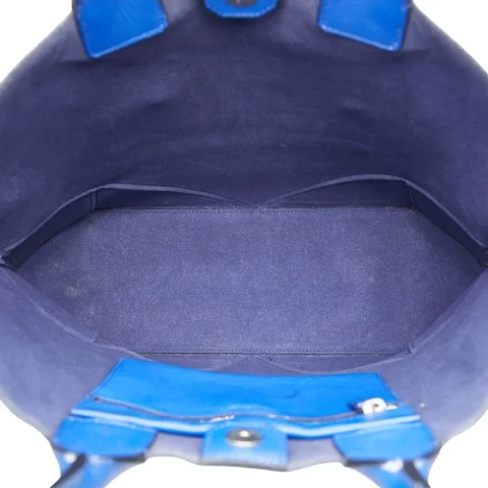 Givenchy Pre-owned Leather handbags Blue Dames