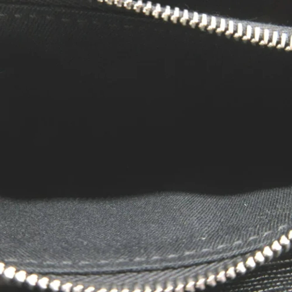 Fendi Vintage Pre-owned Leather wallets Black Dames