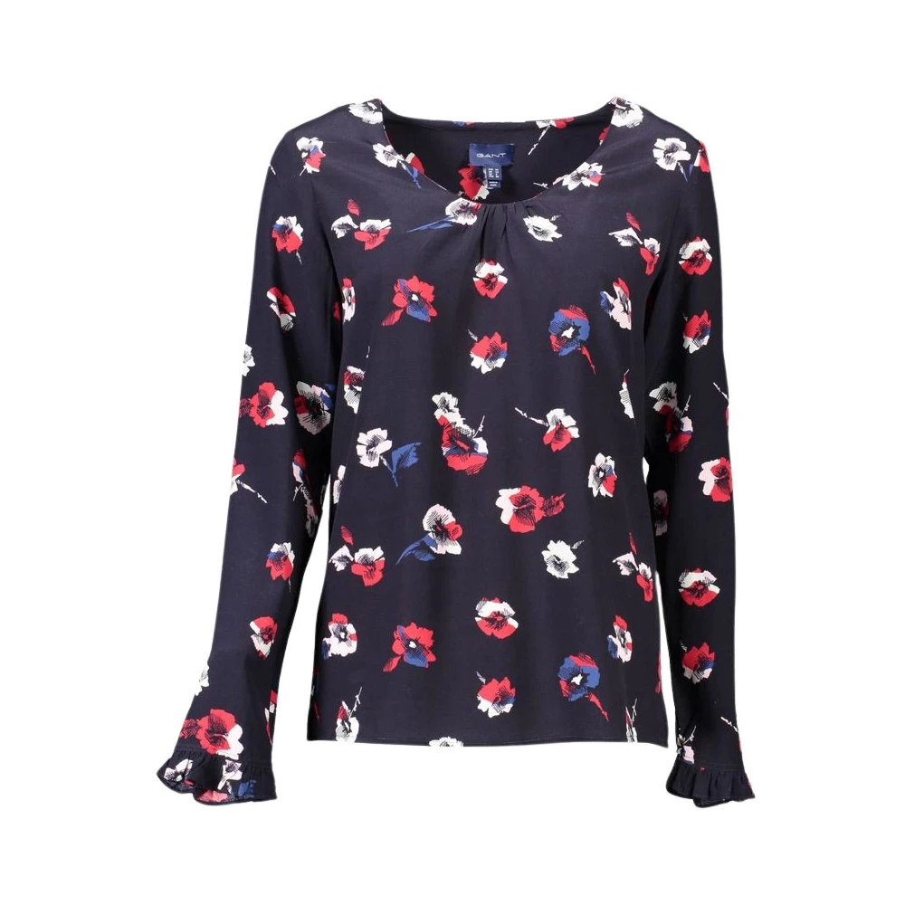 Gant Women's Multicolor Elegant V-Neck Jumper - Blouses - S- Blouses & Shirts