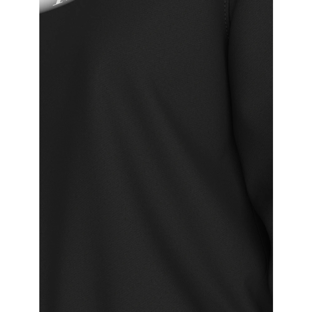 Calvin Klein Zwarte trui met geribbelde afwerking Black Dames