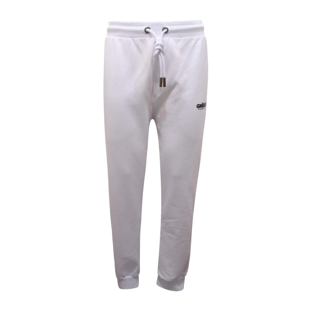 Gaëlle Paris Men's White Italian Joggers Gbu01208 - Sweatpants - 2XL - Trousers