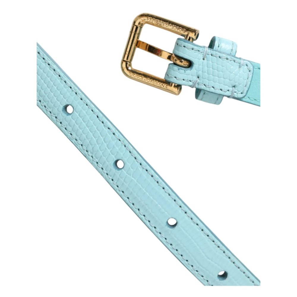 Dolce & Gabbana Kristallen Ketting Taille Riem Blue Dames