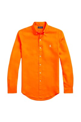 orange-linen-shirt-custom-fit