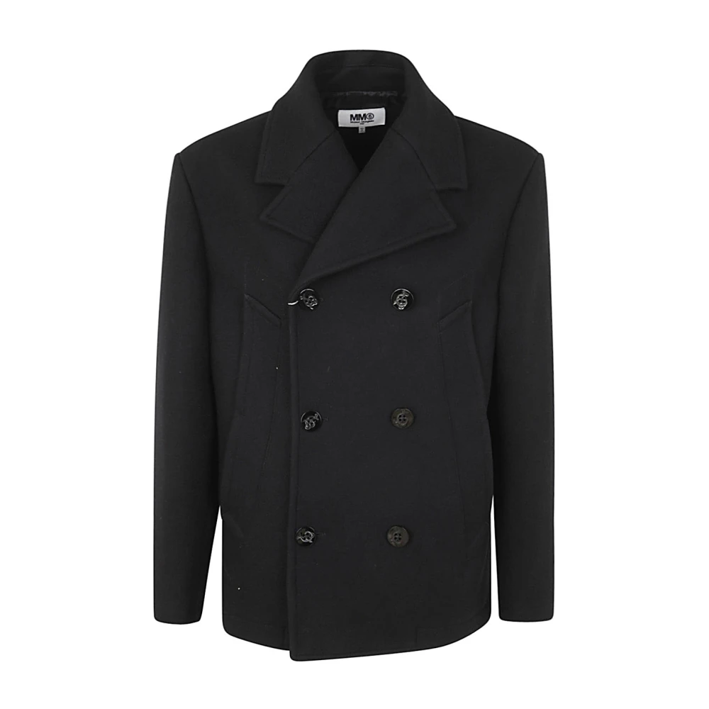 MM6 Maison Margiela Zwarte sportjas 900 Black Heren