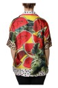 watermelon-print-collared-silk-shirt-top
