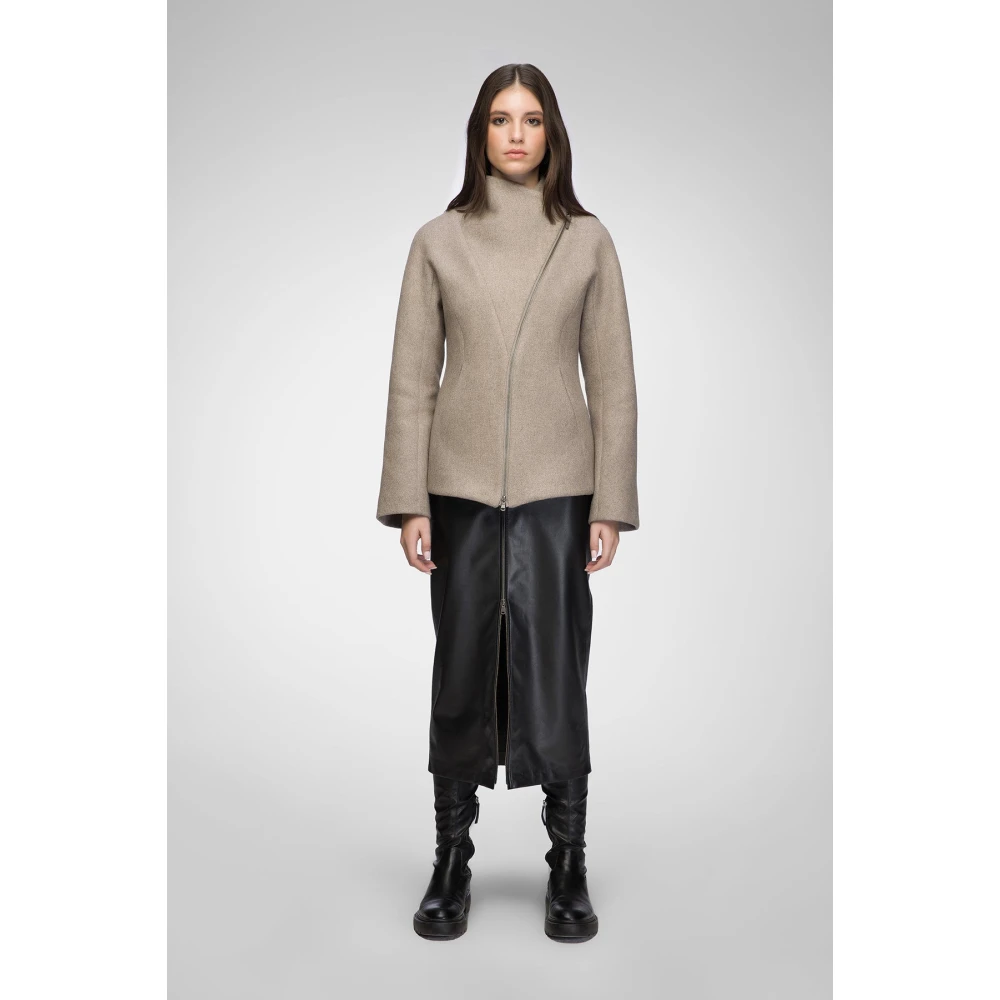 VSP Leticia Niobe wollen jas Gray Dames