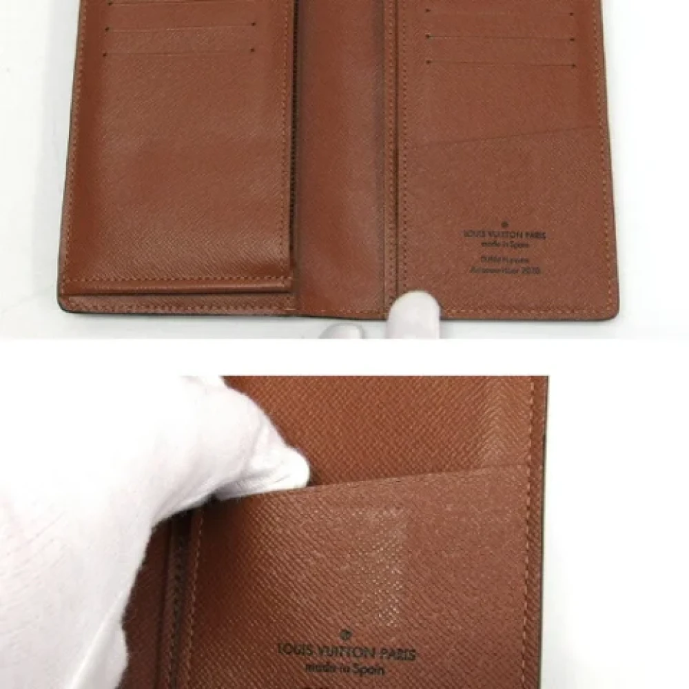 Louis Vuitton Vintage Pre-owned Leather wallets Black Heren