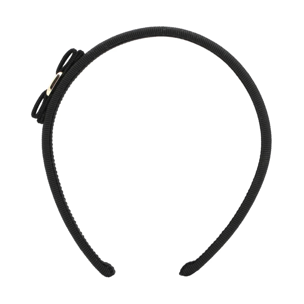 Ferragamo Women's Black Vara Headband - Accessories - One Size - Accessories