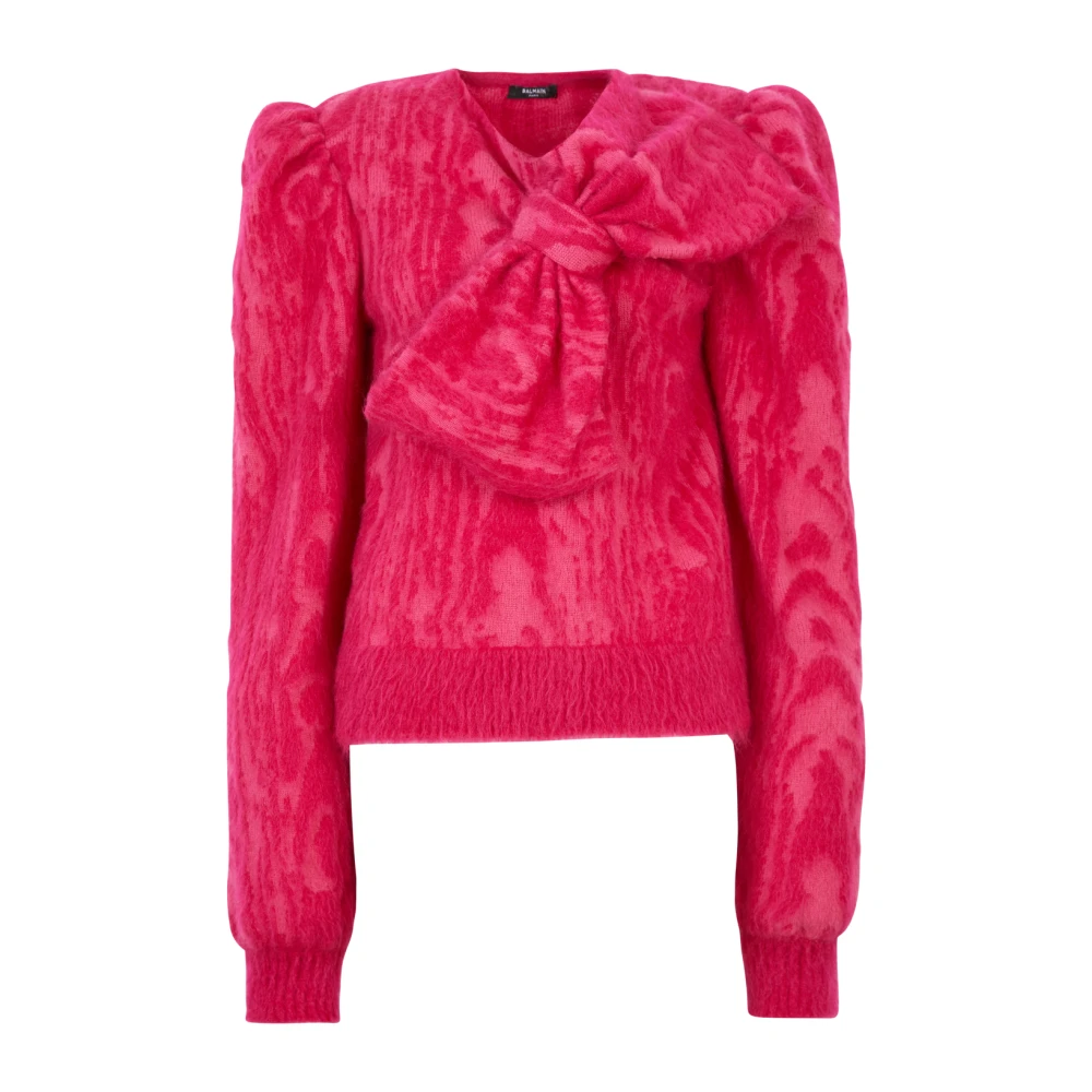 Knitwear > V-neck Knitwear - - Balmain - Modalova