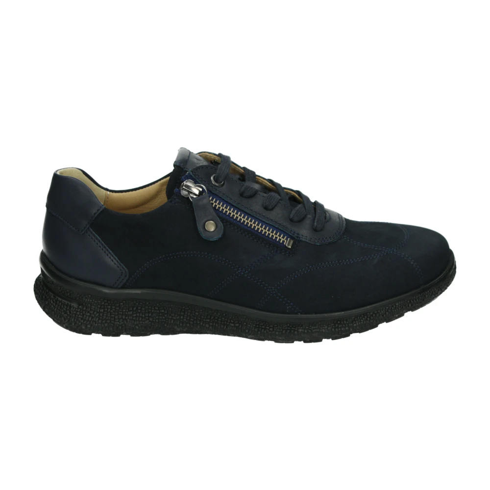 Hartjes Blauwe Sportieve Lage Damesschoenen Dames Schoenen