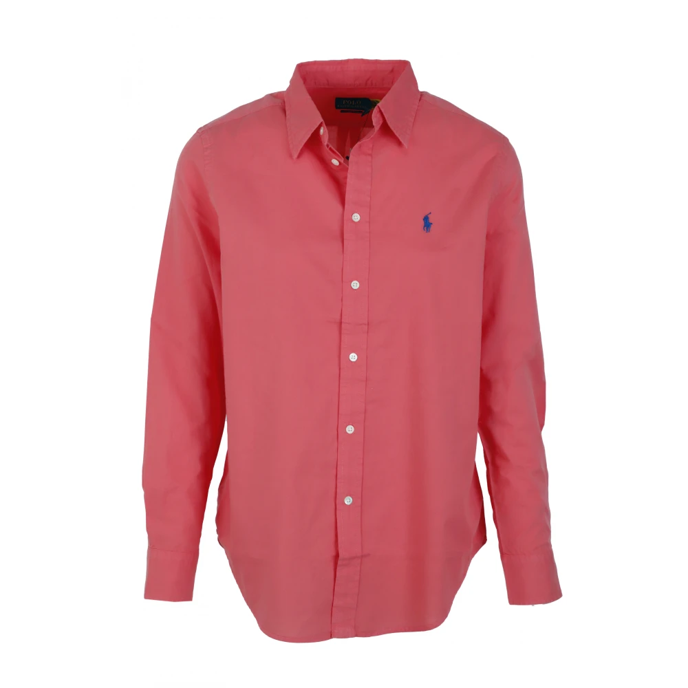 Ralph Lauren blouses Ls Rx Anw St Long sleeve buttn Red Heren